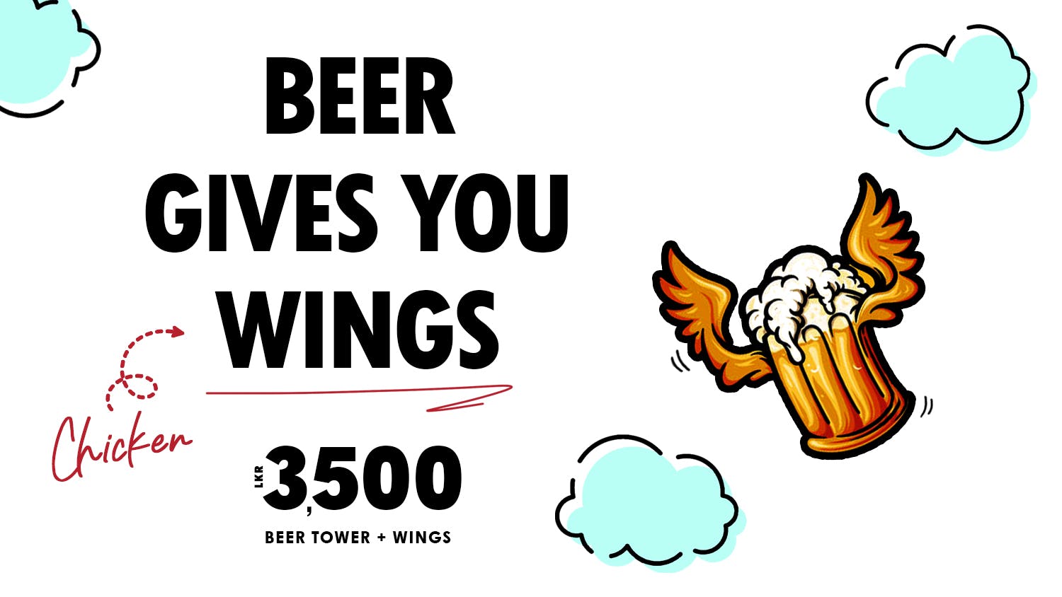 Beer and Wings Promotion at Weligama